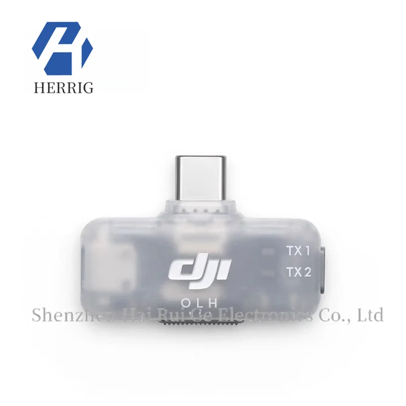 Receptor de Micrófono Móvil DJI Mic Series 2/3/Mic Mini, Receptor de Micrófono Inalámbrico