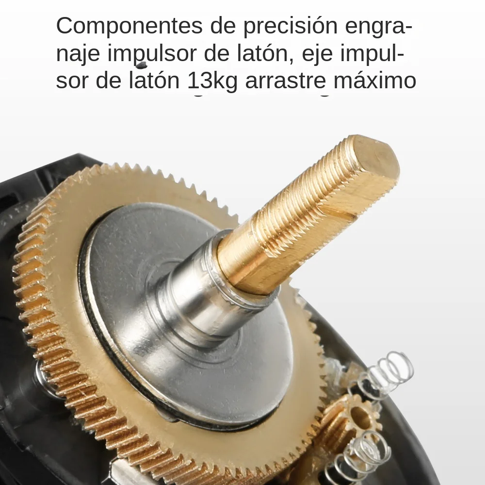 Carrete de pesca JOHNCOO MT200 carrete de fundición de cebo juego grande 13kg arrastre máximo carrete de pesca de jigging 11 + 1 BB 7,1: 1 carrete de Baitcasting
