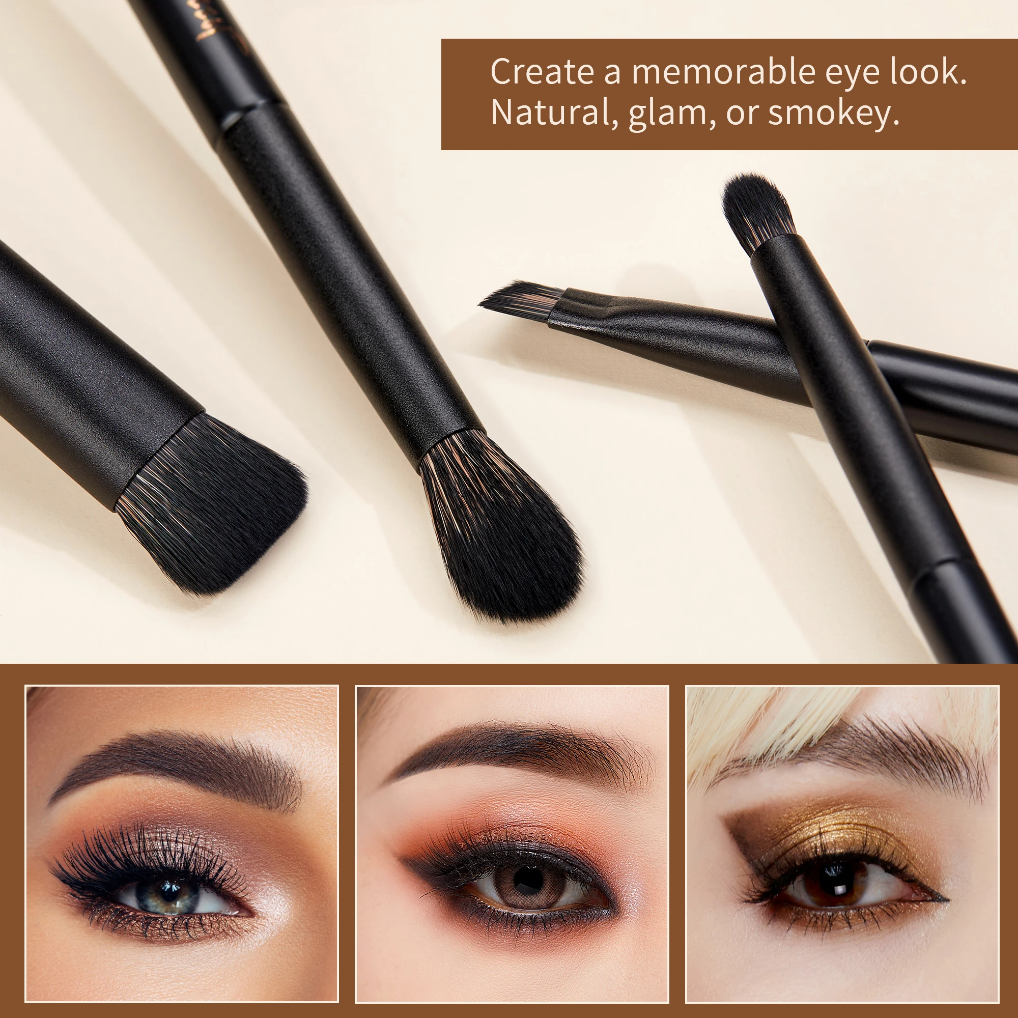 Jessup-Juego de brochas de maquillaje, 10-14 Uds., brocha de maquillaje, base de contorno en polvo, sombra de ojos, mezcla de resaltado, delineador corrector T336