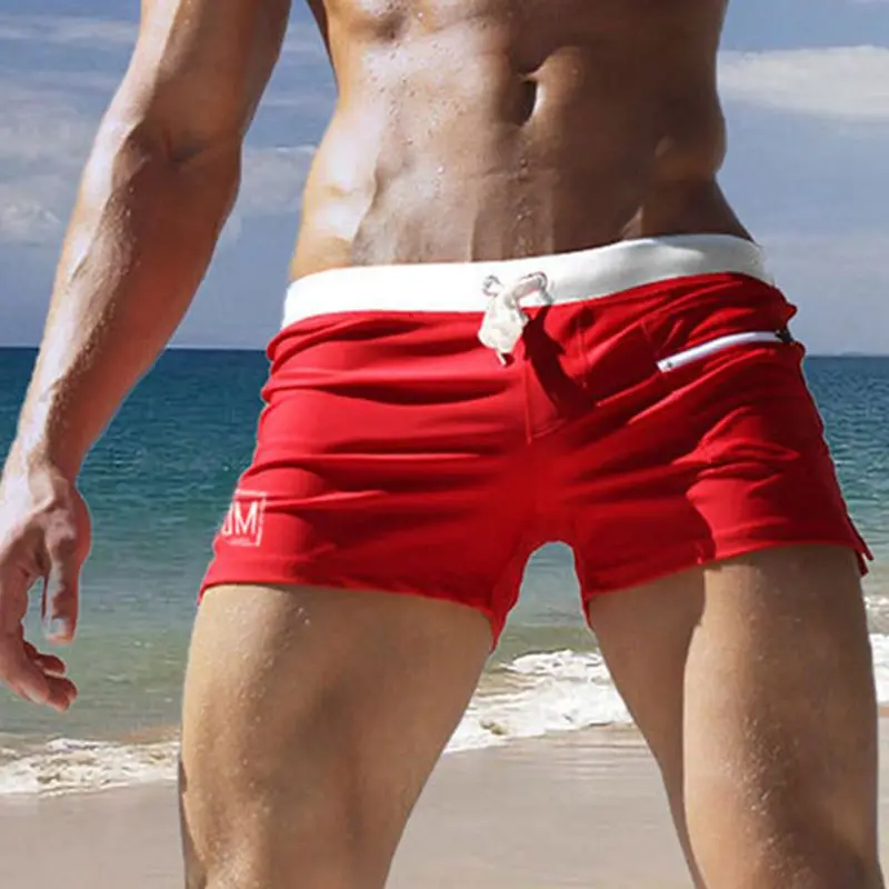 Traje De baño Sexy para hombre, traje De baño Sunga Masculina, pantalones cortos De playa para nadar, bañadores, Sungas De Praia Homens Badpak Mayo Zwembroek Heren