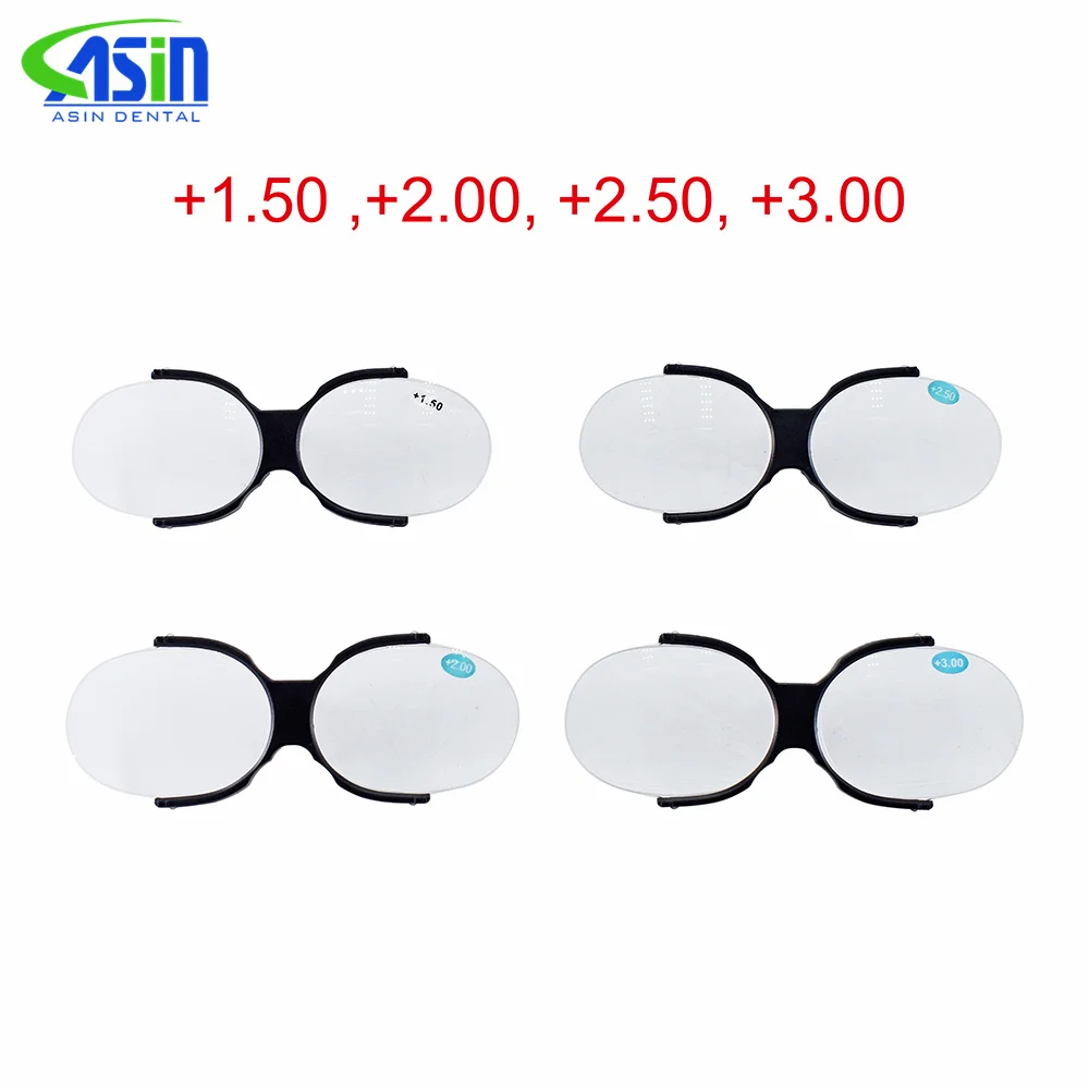 Lupa Binocular de faro LED para odontología, accesorios dentales, piezas de repuesto, 2.5X/3.5X 5W