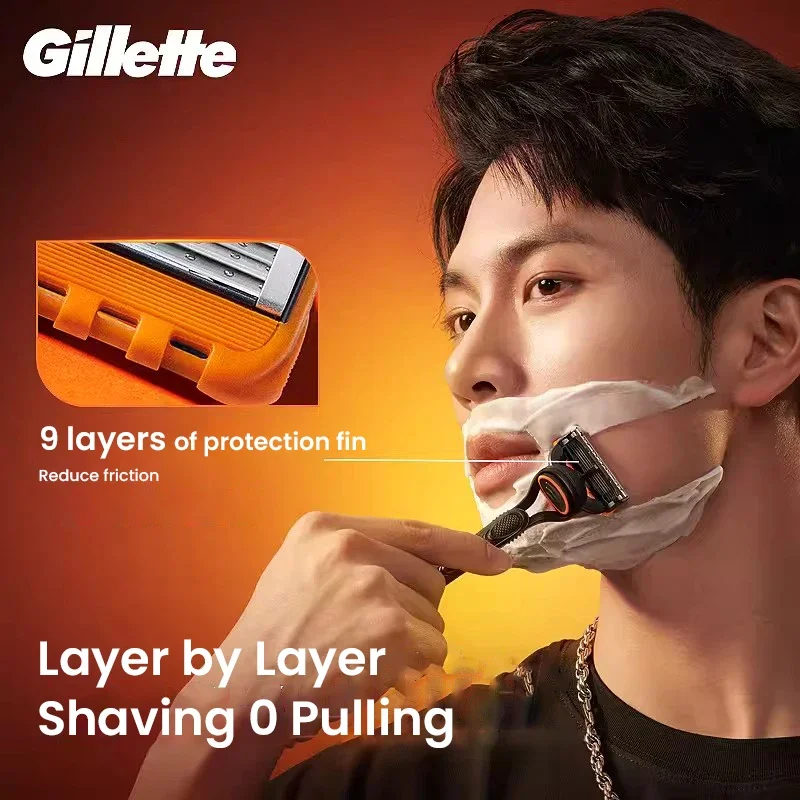 Juego de Afeitadoras Gillette Fusion 5, 5 Cuchillas Ultrafinas, Tira Lubricante, Recortador Trasero, Múltiples Especificaciones Disponibles