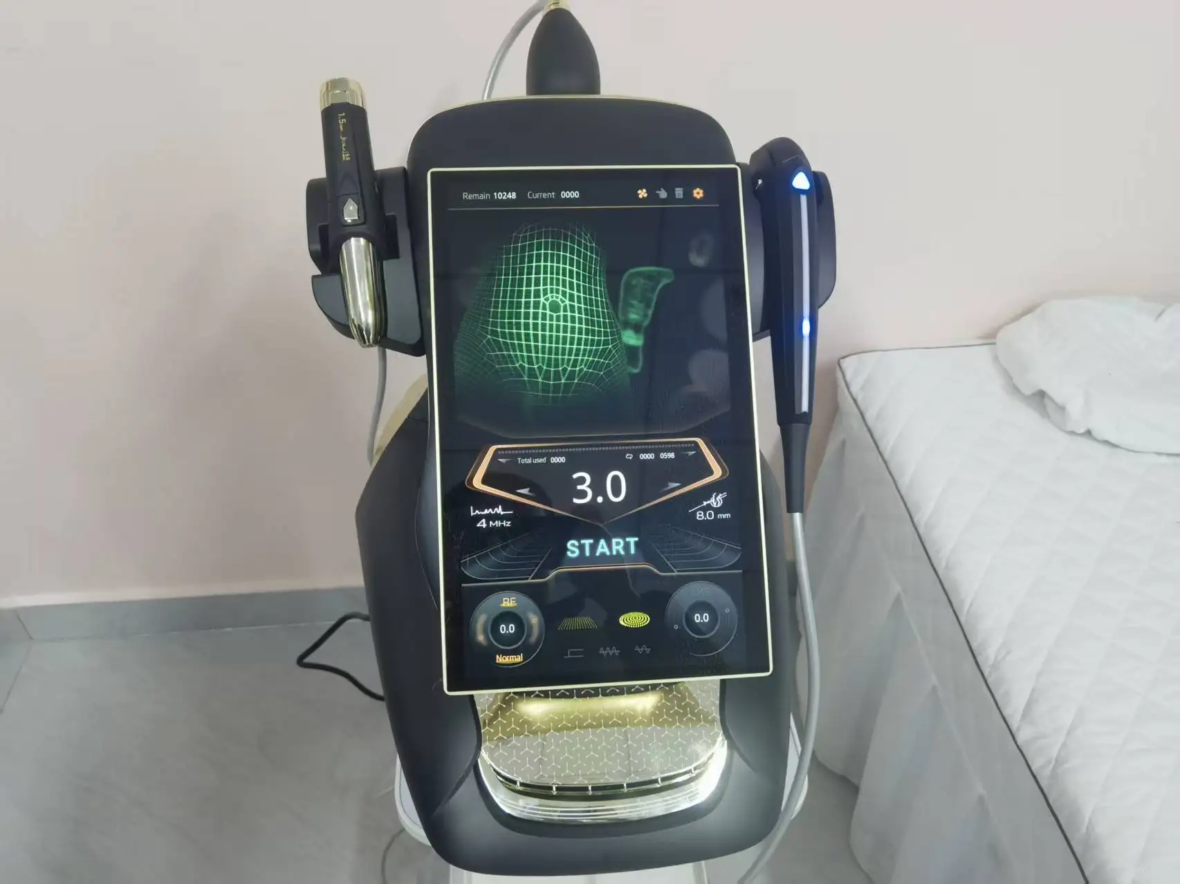 Máquina Portátil de Rejuvenecimiento Facial y Corporal 25D 360 Max RF, Reafirmante de Piel, Antienvejecimiento, para Salón de Belleza