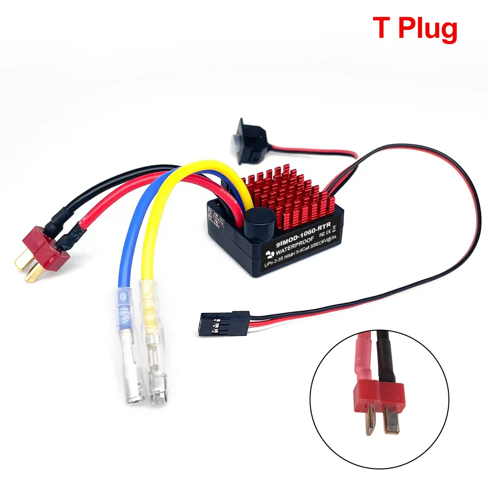 9IMOD 60A cepillado Fahrregler Fahrtenregler controlador de velocidad ESC Dokument 1/10 RC Car
