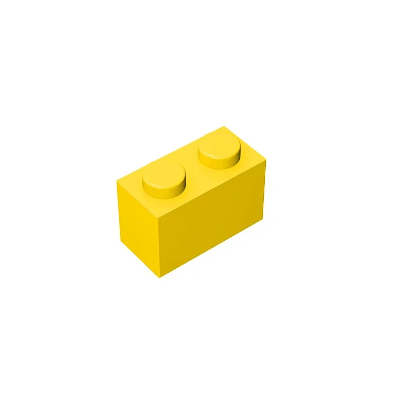Gobricks GDS-532 Ladrillo 1 x 2 sin Tubo Inferior compatible con lego 3004 3065 35743 piezas de bricolaje infantil