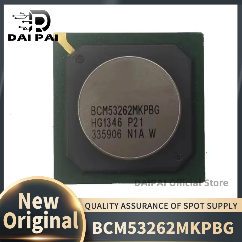 (1 UDS-5 uds/lote) 100% nuevo original BCM53262MKPBG BCM53262MKPBG-P21 BCM53262MKPB BCM53262 BGA comunicación y chips de red