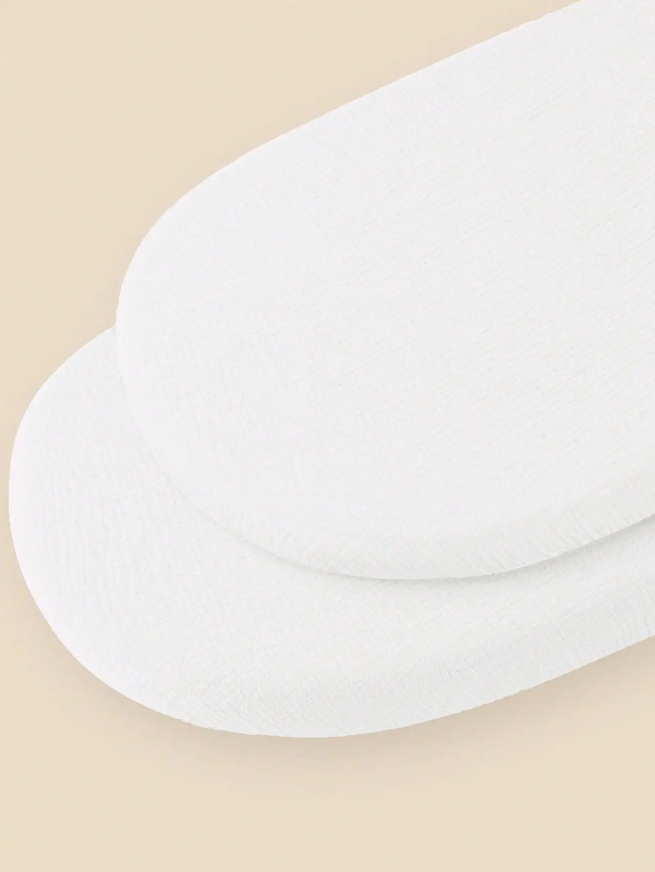 Paquete de 2 fundas para cambiador de muselina, sábanas ajustadas para Moisés para niñas y niños, funda para cambiador de pañales de bebé de algodón suave y transpirable