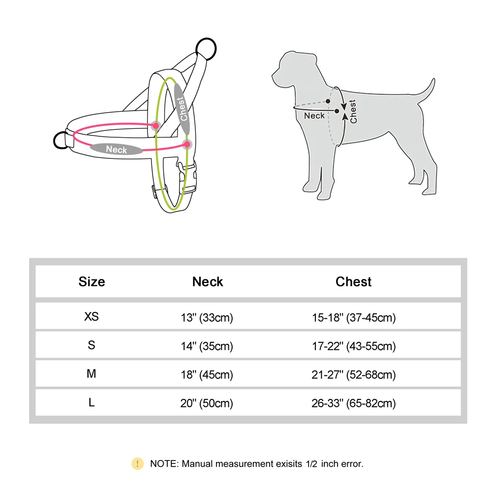 Arnés de nailon de malla para perros, arnés reflectante para mascotas, chaleco para perros sin tirones con mango de Control rápido para perros pequeños, medianos y grandes, Pitbull