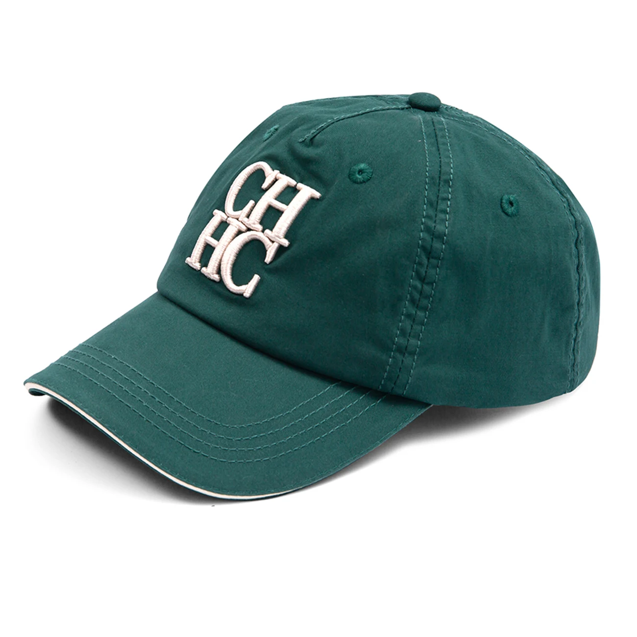 Gorra de Béisbol Bordada CH, Gorra Casual de Algodón, Ajustable, Transpirable, para Deportes al Aire Libre