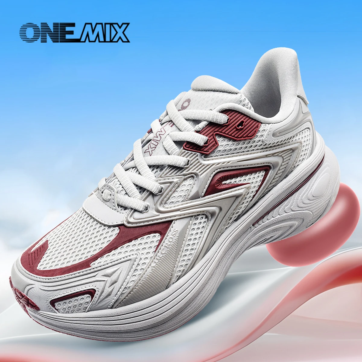 ONEMIX, elegantes zapatos Retro para correr para parejas, zapatos Unisex para papá para primavera/verano, zapatillas informales para correr, zapatillas ligeras