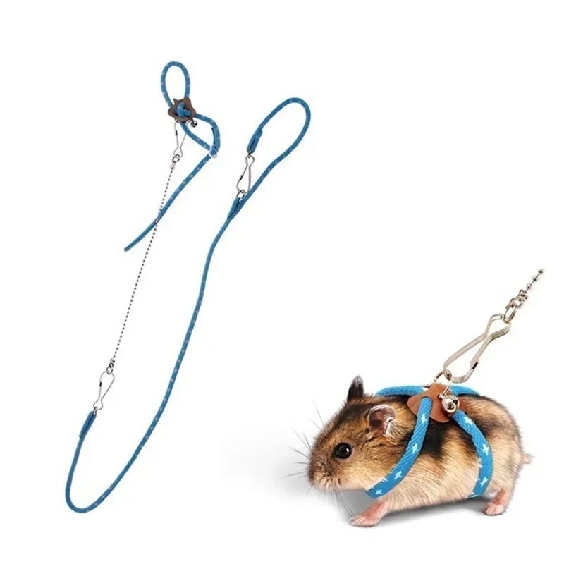 Correa suave ajustable para mascotas pequeñas, pájaro, loro, ratón, hámster, Hurón, rata, cerdo, nueva