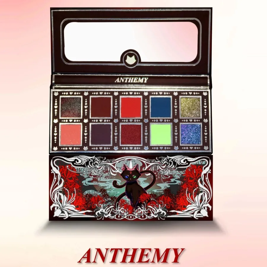 Maquillaje Paleta de sombras de ojos de 10 colores Paleta de sombras de ojos naturales de alto pigmento, resistente al agua de larga duración vegana y sin crueldad