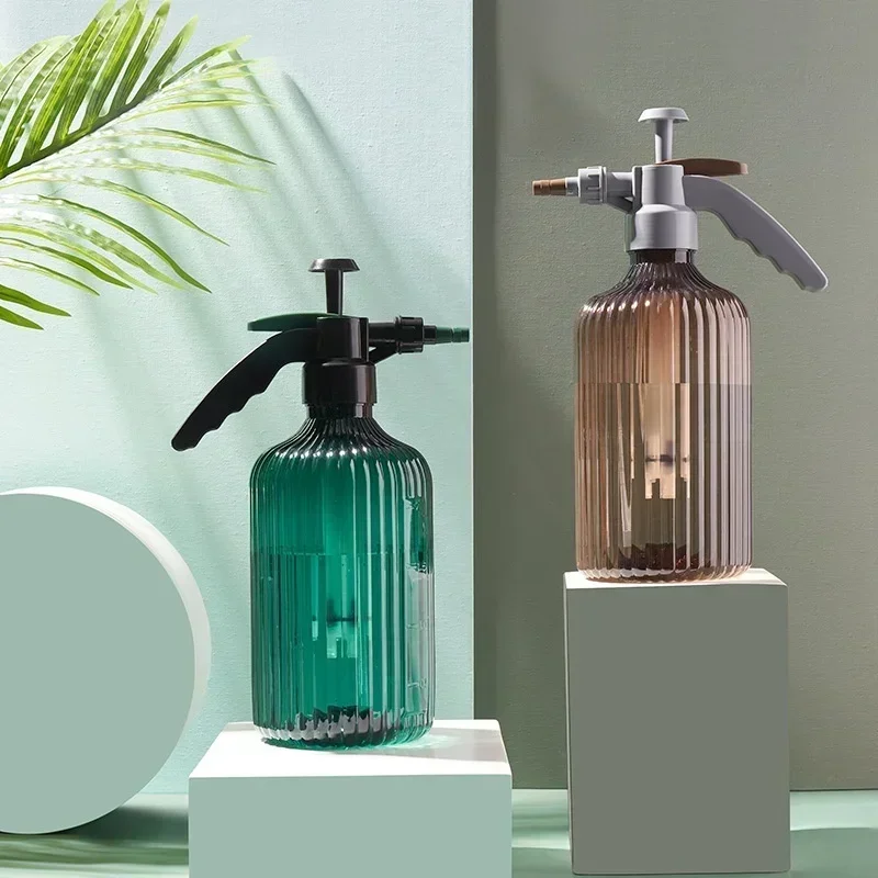 Botella pulverizadora de jardín a presión portátil de 2L, hervidor de agua para plantas y flores, rociador presurizado, accesorios de herramientas de jardinería