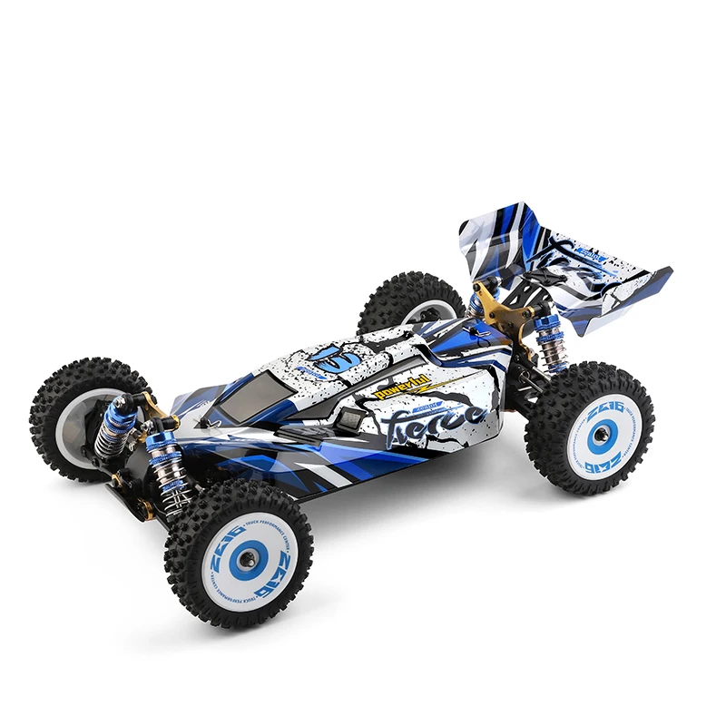 Wltoys Nuevo 124017 -V8 1/12 2,4G coches de carreras RC 4WD Motor sin escobillas 75 Km/H Control remoto de alta velocidad juguetes de deriva todoterreno para Aduit