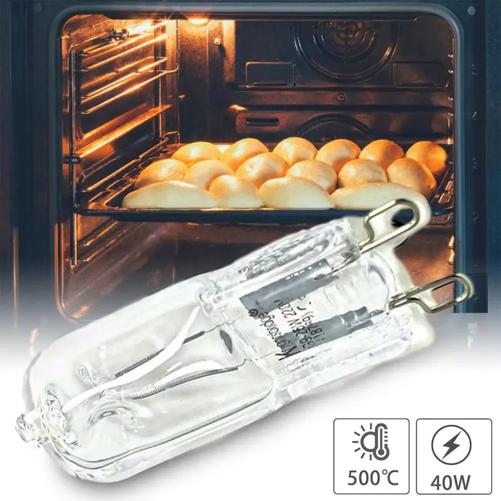 Lámparas Cápsula Halógenas G9 Atenuables 220V 25W/40W/60W - 500 ℃   Resistente al Calor para Refrigeradores/Ventiladores/Hornos/Cocina/Accesorios de Baño