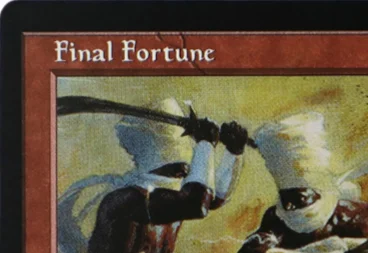 LK22 Mana Echoes Blood Moon Final Fortune Flare of Duplication Goblin Wizard Tarjetas Proxy TCG de Alta Calidad (Núcleo Negro)