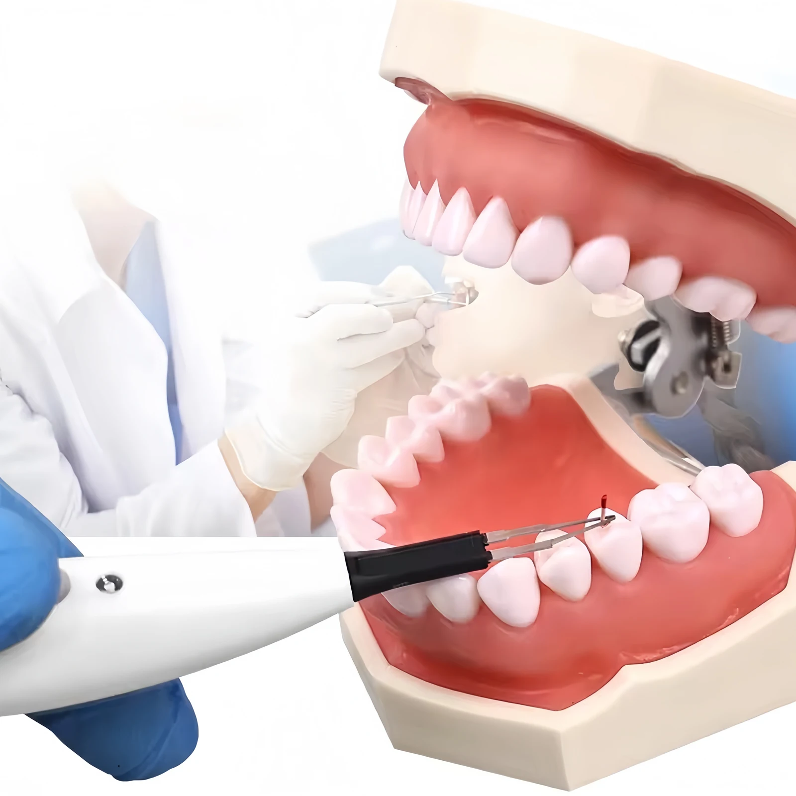 Cortador de Gutapercha Dental Inalámbrico SANDENT, Máquina de Calentamiento Dental para Clínica con 4 Puntas Calefactables