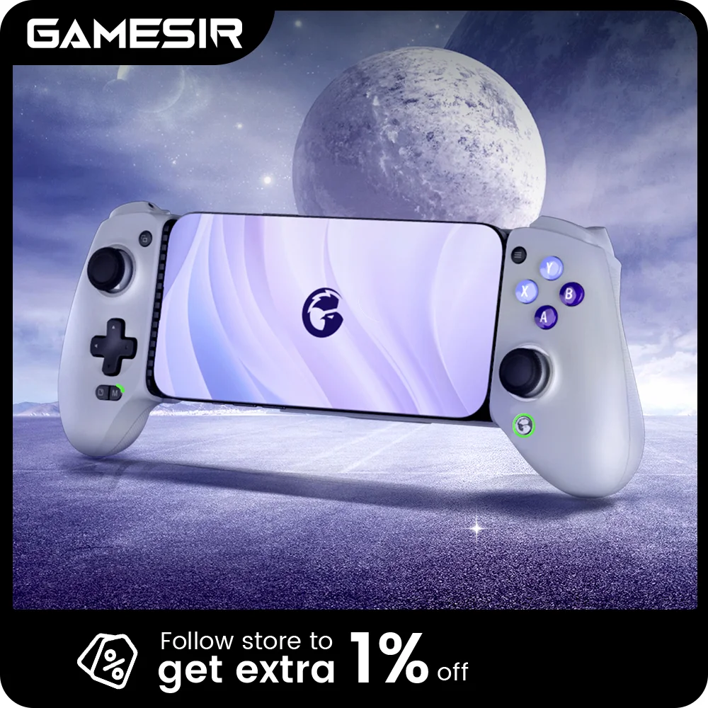 Gamepad para teléfono móvil GameSir G8 Galileo, controlador de juego con Joystick de efecto Hall para iPhone 15, teléfono móvil Android, juegos en la nube