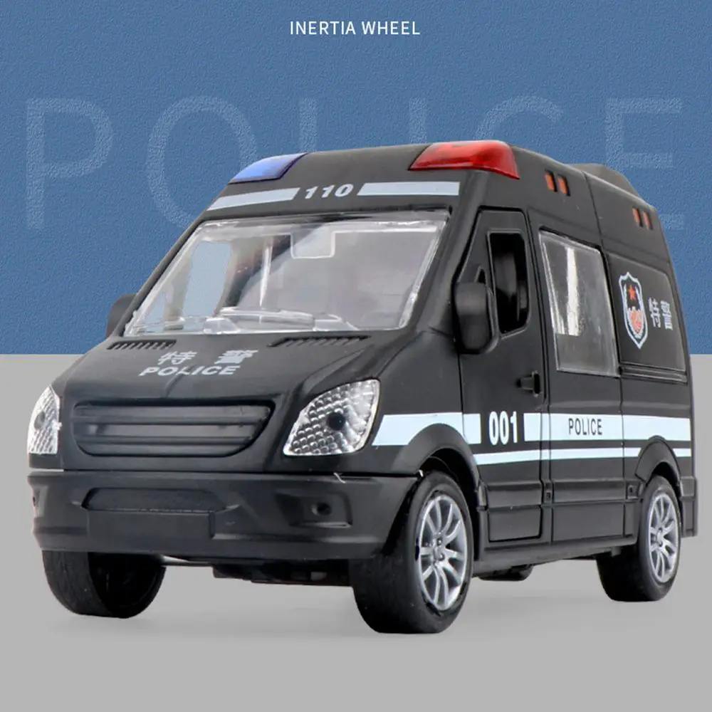 Coche de juguete inercial con superficie lisa para niños, camión de bomberos, ambulancia, regalo para niños