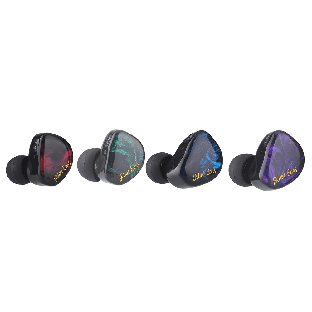 Linsoul Kiwi Ears Cadenza 10 mm Berilio Controlador dinámico IEM 3D impreso con enchufe intercambiable desmontable Cable IEM de 2 pines y 3,5 mm