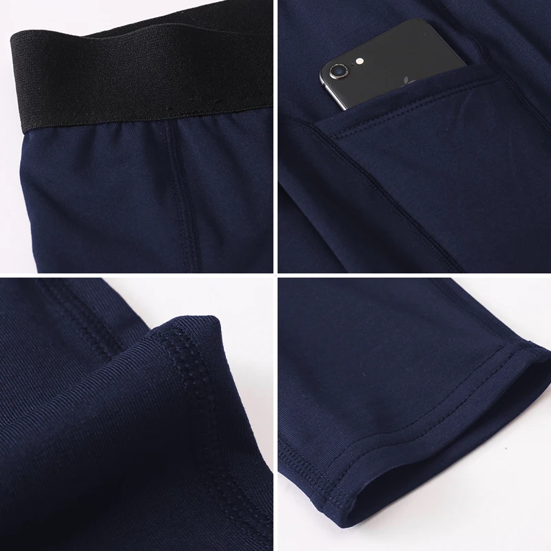 Mallas ajustadas cálidas para correr para hombre, pantalones deportivos para gimnasio, Fitness, trotar, mallas de compresión para correr de secado rápido, otoño e invierno