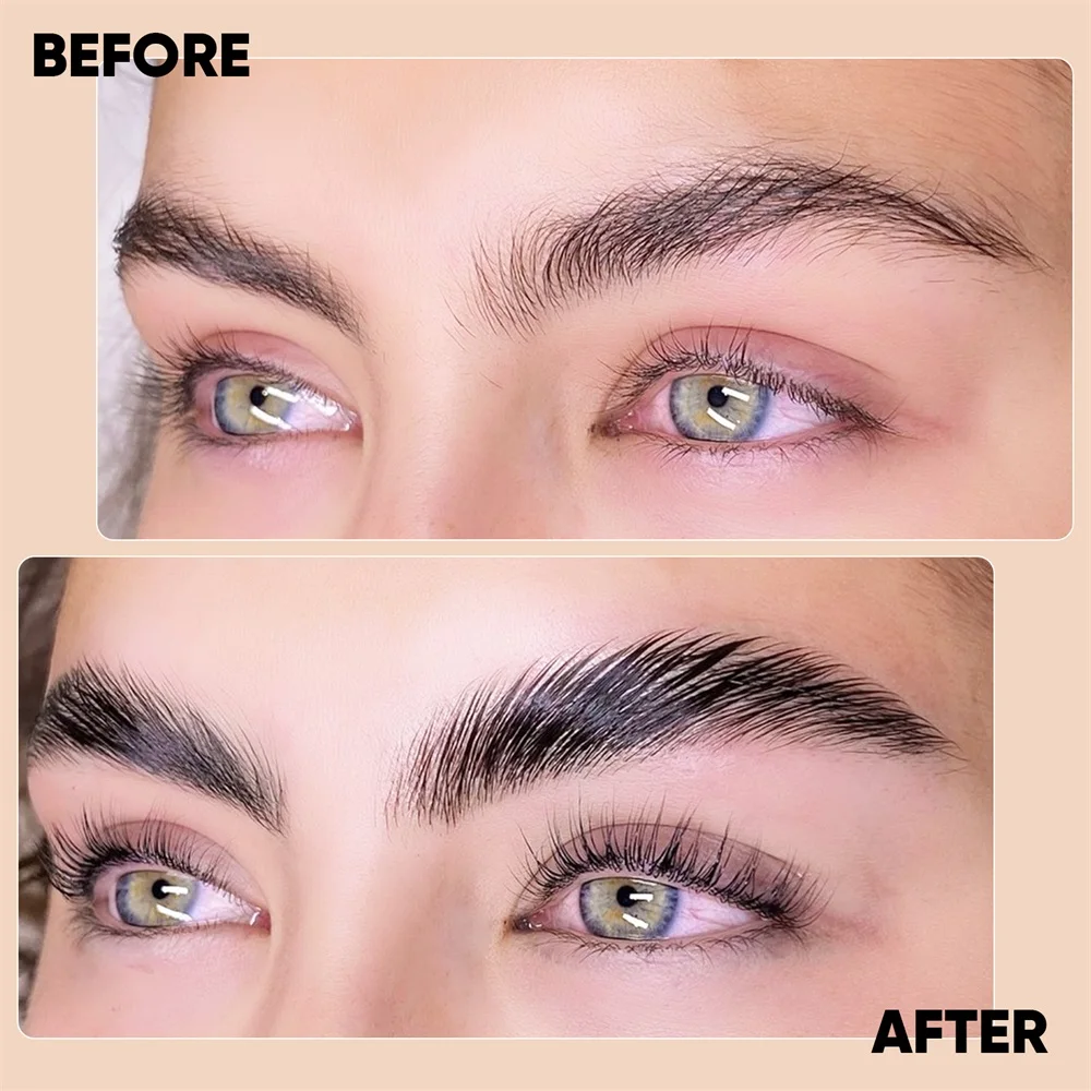 Libeauty-Kit de tinte para levantamiento de pestañas y cejas, juego de levantamiento de pestañas, laminación de cejas, herramientas de maquillaje para ojos de 5 a 8 semanas