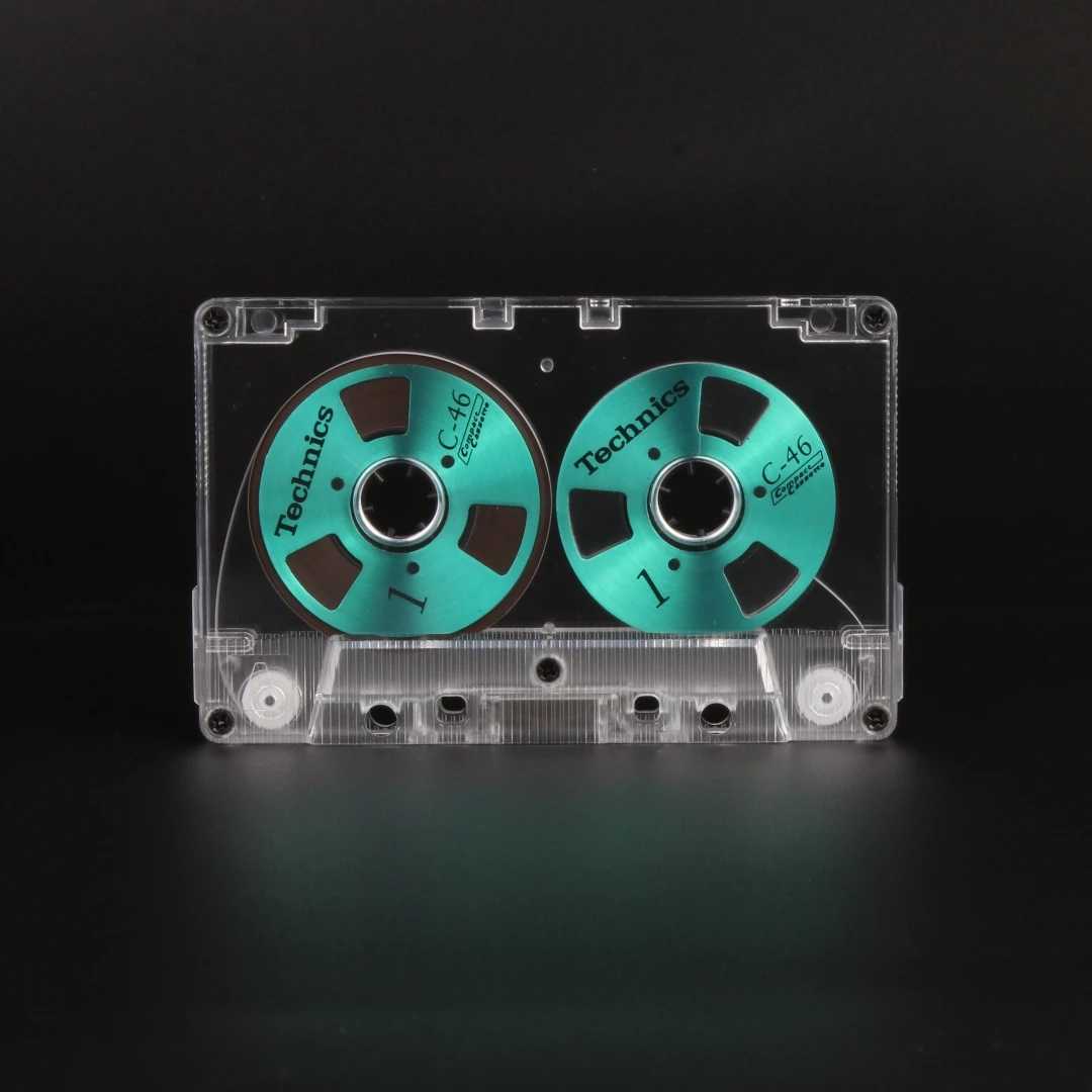 Cassette de carrete nacional de técnicas caseras DIY, cinta de casete de Audio en blanco de 46 Min