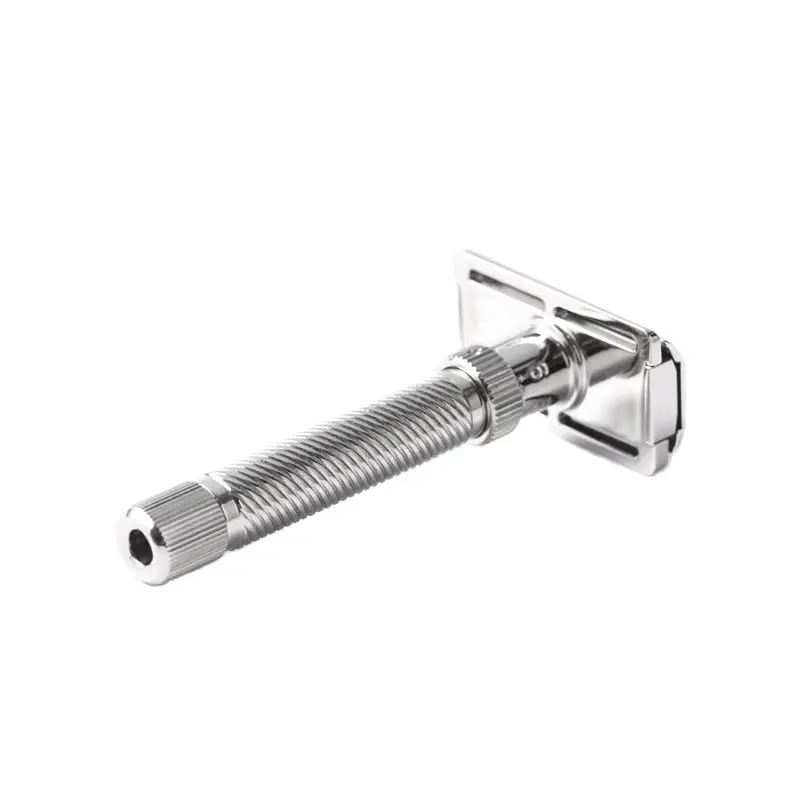 Maquinilla de afeitar de seguridad para hombre con cabeza inclinada ajustable de acero inoxidable Yaqi Ultima Slope
