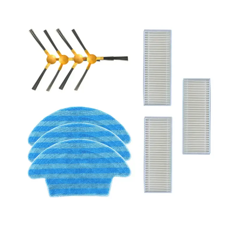 Cepillo Lateral para aspiradora, filtro HEPA, paño de mopa, trapos para LIECTROUX V3S PRO /M7S Pro, piezas de Robot aspirador, accesorios