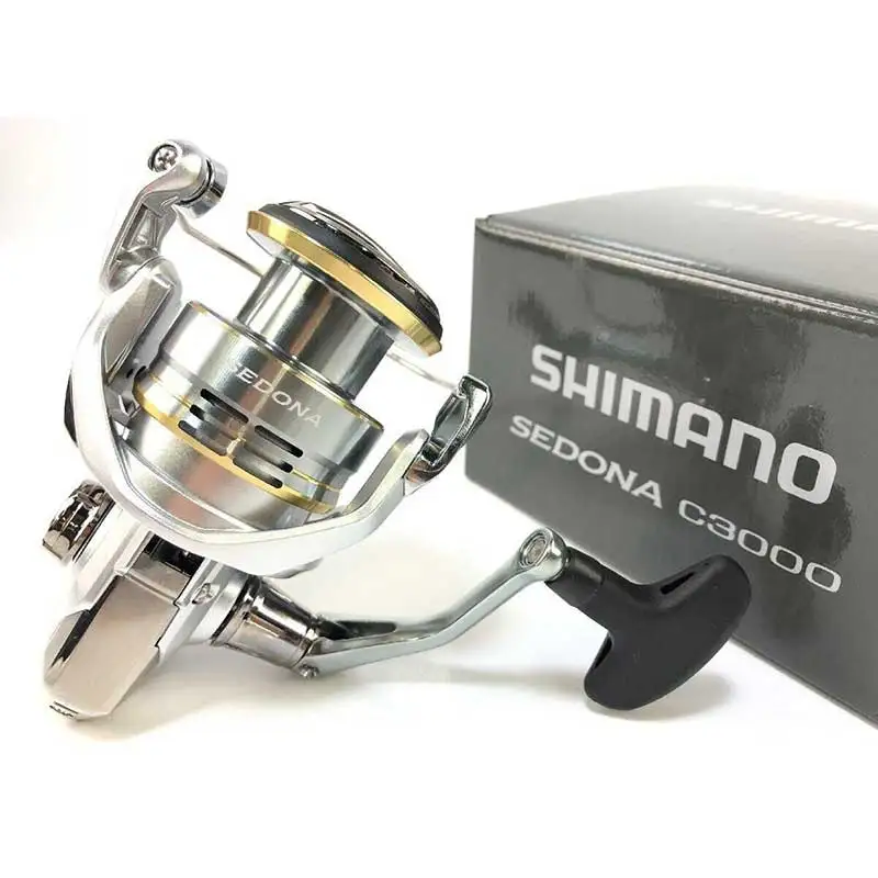 2023 carretes de pesca giratorios SHIMANO SEDONA 5,0:1/6,2:1/4,7:1 relación 3 + 1BB HAGANE GEAR 3-11KG potencia 1000-C5000XG