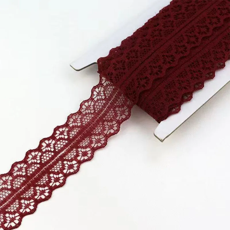 Cinta de encaje bordada vintage de 3 cm, estilo africano, para envolver regalos, coser faldas, vestidos y manualidades DIY, 1/5/10 yardas