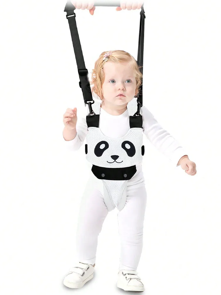 Arnés de apoyo para caminar para bebés, de una sola pieza: dispositivo de ayuda para caminar que se sostiene con la mano, cinturón de apoyo para niños pequeños, herramienta para el entrenamiento de la marcha.