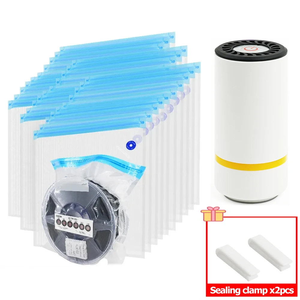 Bolsa de Almacenamiento de Filamento Seco para Impresión 3D, Bolsa de Vacío para Filamento 3D para PLA/ABS/TPU, Bolsa para Bobinas Resistente a la Humedad, Accesorios para Impresora 3D