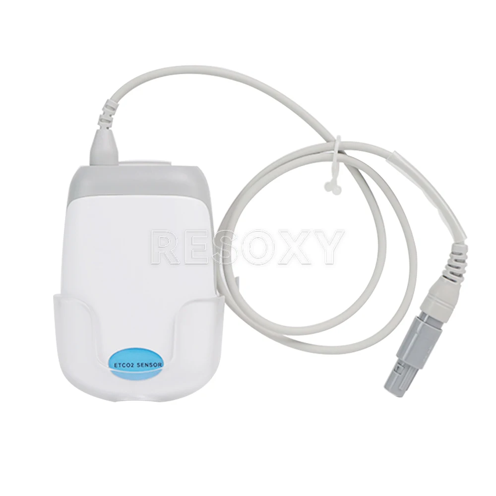 Módulo Sensor Médico de ETCO2 para Monitor de Pacientes 8000C, Módulo de Extensión Enchufable para Capnografía de Flujo Principal y Lateral, CO2 al Final de la Expiración