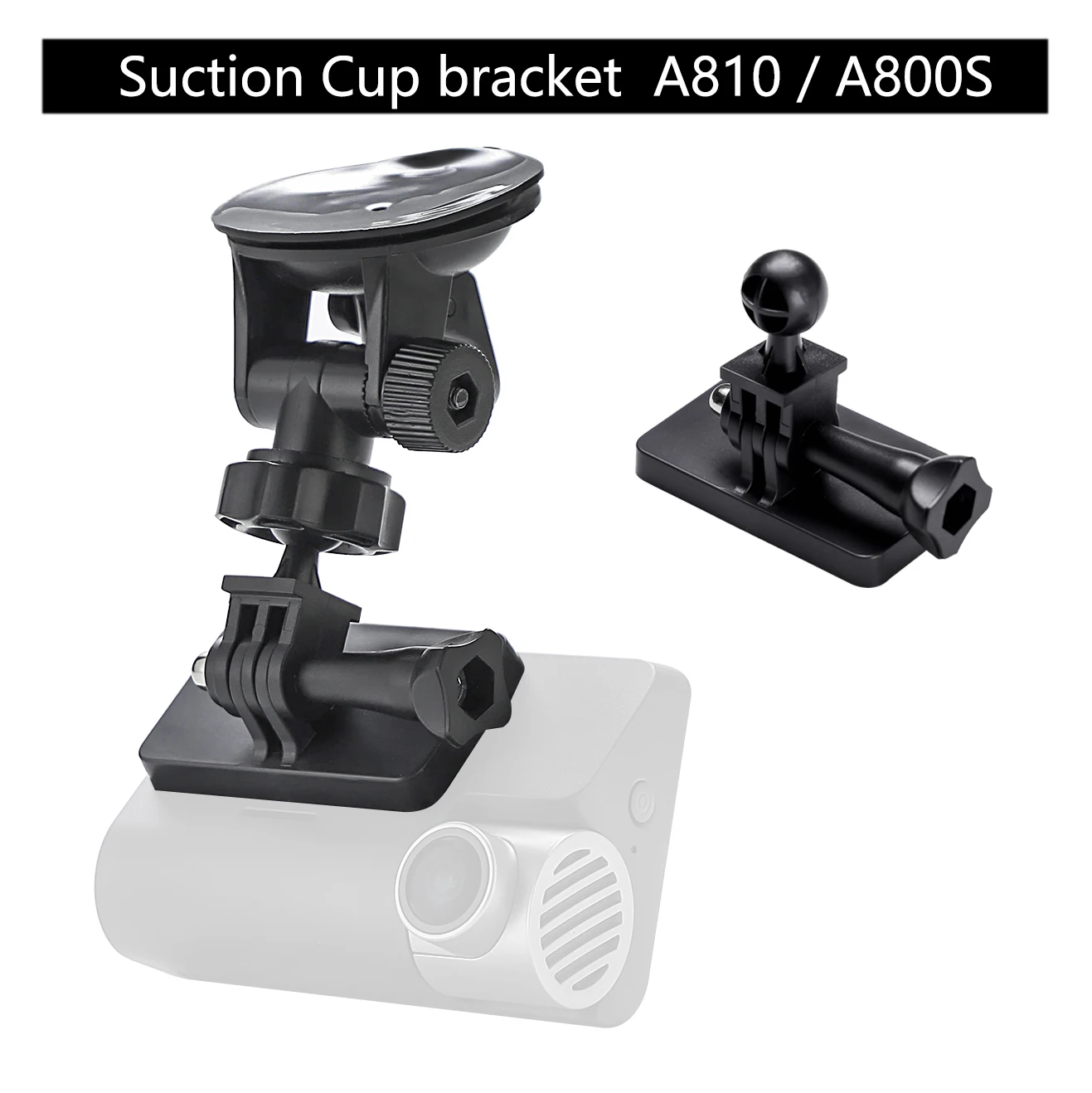 Soporte para 70mai A800S / A810 / A810S / A800SE, soporte con ventosa para 70mai A800S / A810