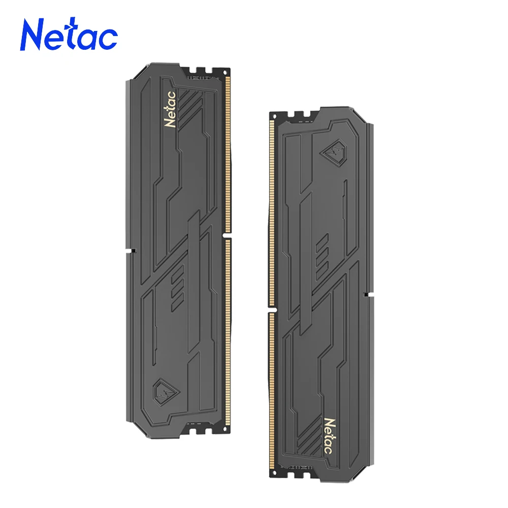 Memoria RAM Netac DDR4 8GB 16GB 3200mhz 3600mhz DDR4 para Ordenador de Escritorio, 288 pines Udimm XMP2.0 con Disipador de Calor