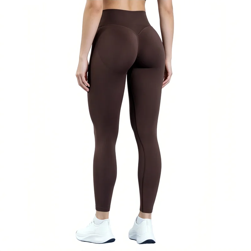Leggings Deportivos HISTELLO para Mujer, Sin Costuras, Color Sólido, Ropa de Yoga, Levanta Glúteos, Elásticos, Ajustados, Pantalones de Fitness para Gimnasio y Ciclismo