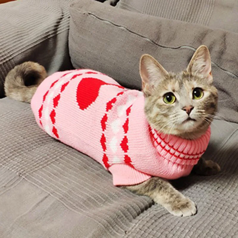 Suéter para Gato Sphynx, Ropa Cálida de Invierno para Mascotas, Disfraz para Gatitos, Ropa para Cachorros, Ropa para Gatos