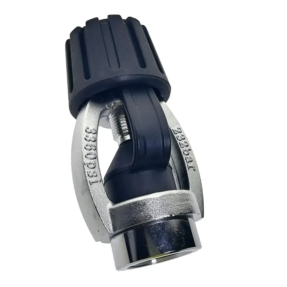 Adaptador convertidor de regulador Scuba DIN a Yoke, accesorios de buceo, adaptador de conector para cilindro de buceo, scooter submarino