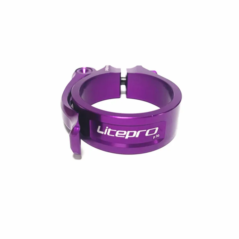JKLapin-Tubo de cabeza de eje de titanio para bicicleta, abrazadera de Tubo Estándar de liberación rápida de 40MM, Clip de tubo de cabeza de pájaro, hebilla de tubo estándar P30