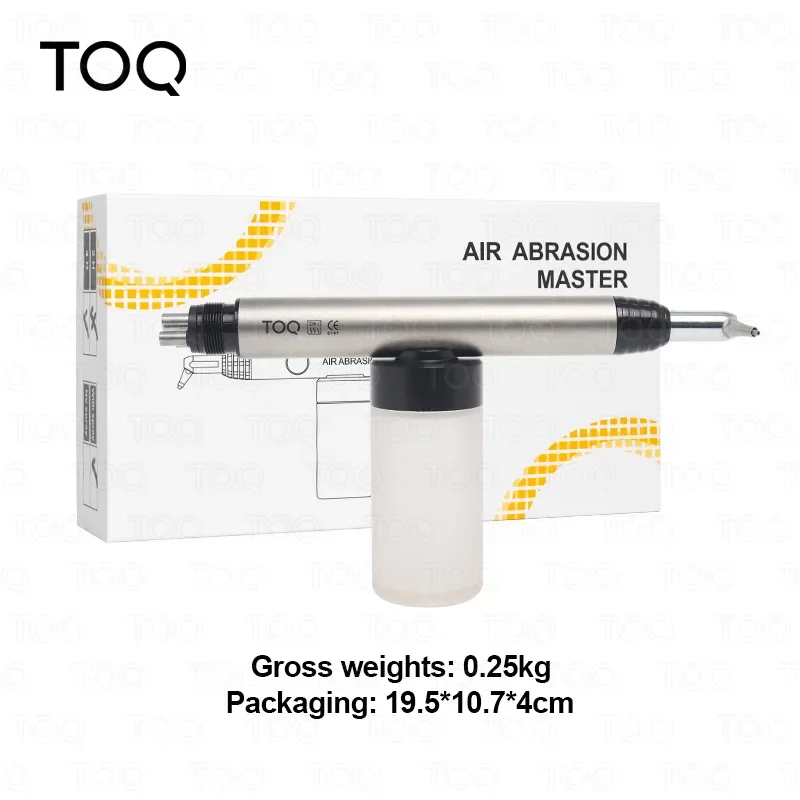 Microblaster de óxido de aluminio dental TOQ / Pulidor de abrasión de aire de alúmina / Lápiz blanqueador de dientes con arenado de 2/4 orificios