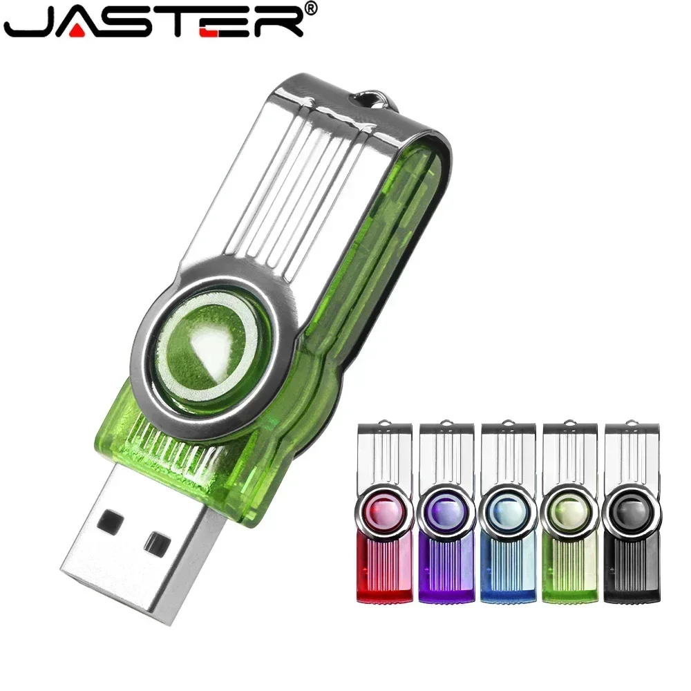 JASTER Pen Drive de plástico negro 16GB Capacidad de alta velocidad U Disk 8GB Blanco 4GB USB Flash Drive 64GB Memory Stick impermeable 32GB