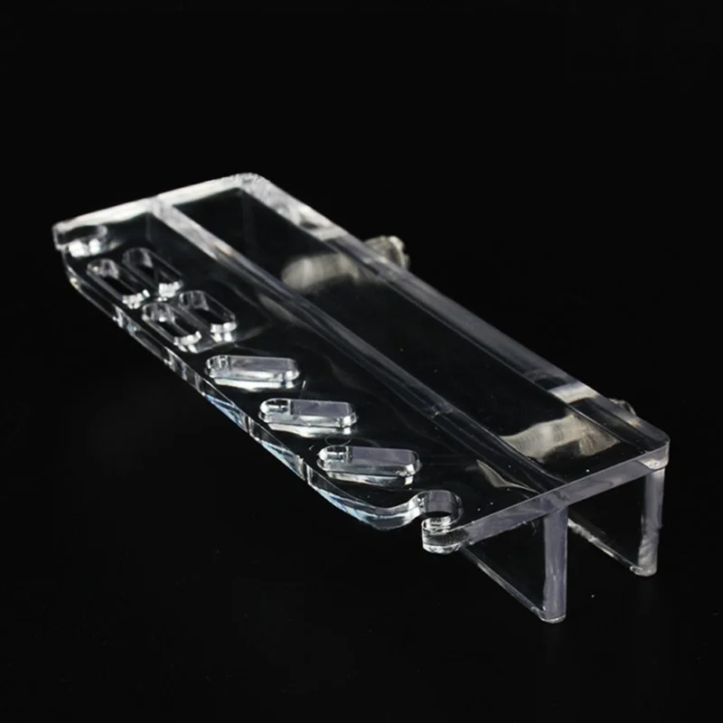 Estante de almacenamiento de herramientas para plantas de acuario, soporte acrílico para pinzas, raspador, tijera, pecera, herramienta de limpieza de césped y agua, 1 Uds.