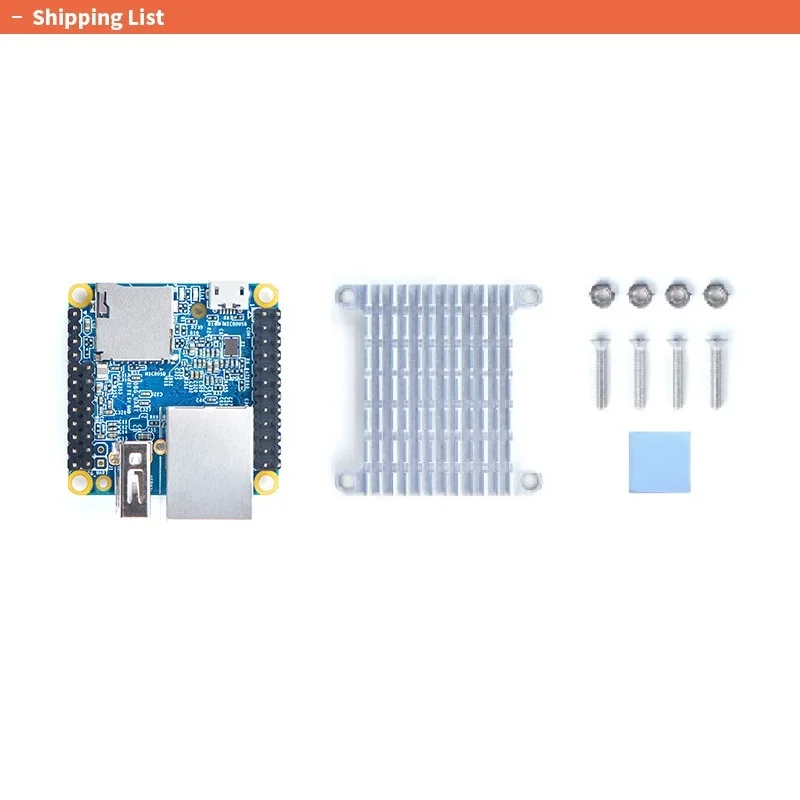 NanoPi Neo v1.4 (512M) y Disipador de Calor, YoungSunTek Allwinner H3 Quad Cortex-A7, 1.2GHz, OpenWRT, Ubuntu Linux, Armbian, DietPi, Kali