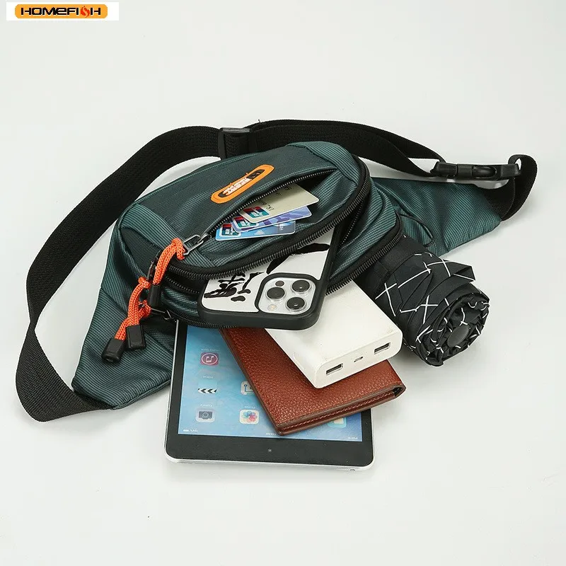 Riñonera Unisex Homefish Multifuncional de Gran Capacidad, Resistente a Salpicaduras y al Desgaste, para Trabajo y Actividades al Aire Libre