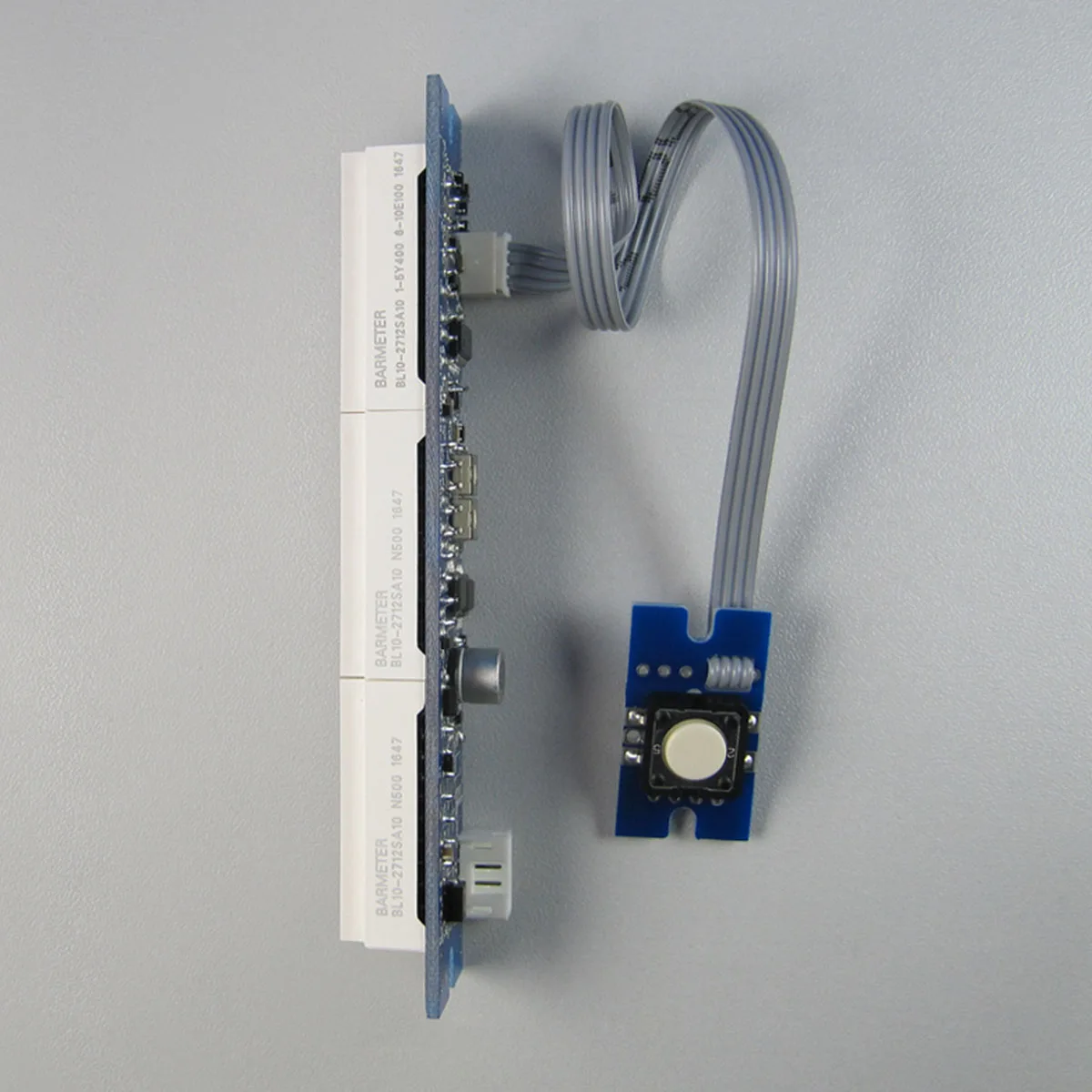 Módulo de barógrafo LED 30seg, medidor de Audio con soporte de pico y pantalla de barra o punto por teclado, fuente de alimentación DC5V, 20G + 5Y + 5R
