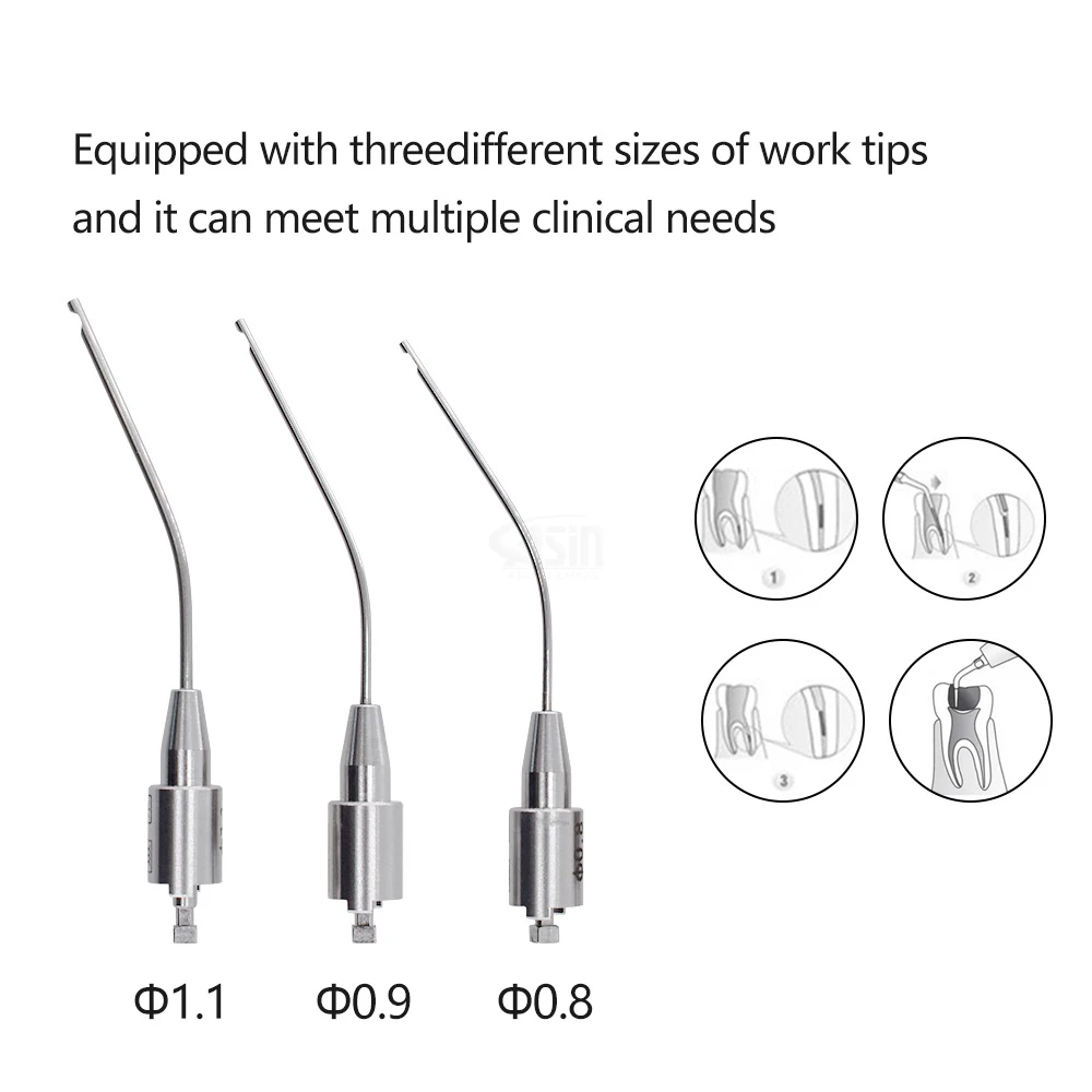 Extractor de archivos dentales, Kit de sistema de eliminación de archivos rotos, instrumento de terapia de archivos de conducto radicular, herramientas de endodoncia