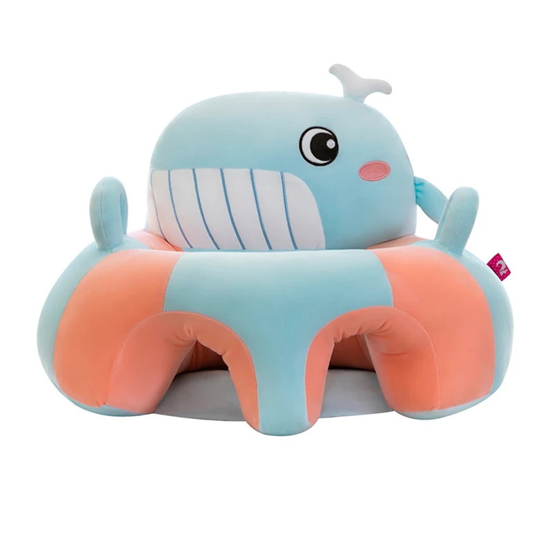 Asiento de apoyo para bebé, cojín de silla suave para sentarse, almohada de felpa, cojín de sofá de Animal de juguete bonito, regalos para niños y bebés, 1 piezas