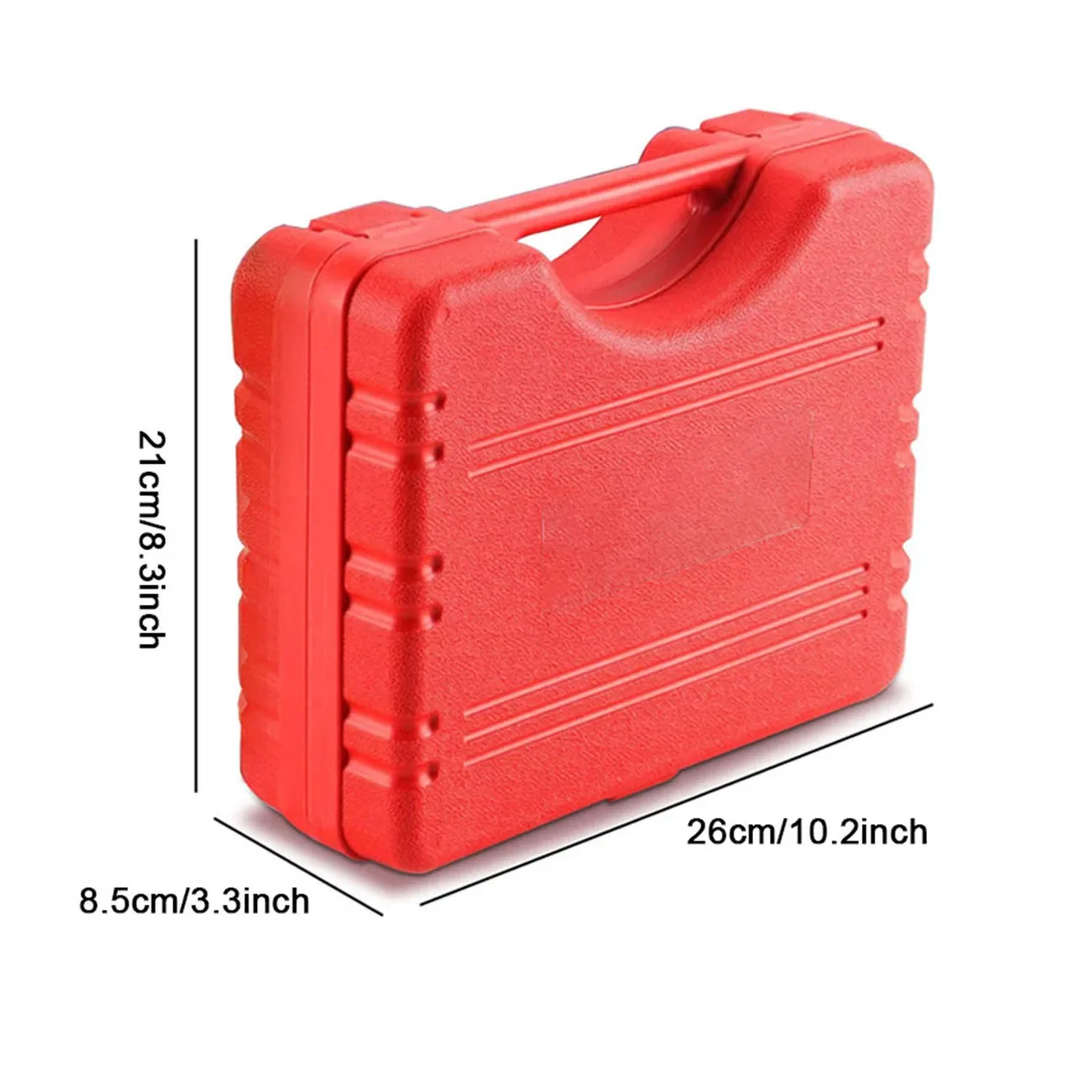 Bomba de presión de vacío Manual 2 en 1, Kit de drenaje de líquido de frenos, probador de bomba de pistola de vacío, manómetro de vacío de aluminio duradero portátil