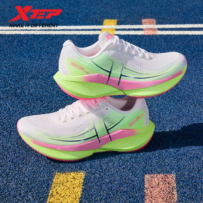 Xtep 360X 2,0 zapatillas de correr para mujer verano cómodo resistente al desgaste ligero entrenamiento de maratón zapatillas para correr 975218110044